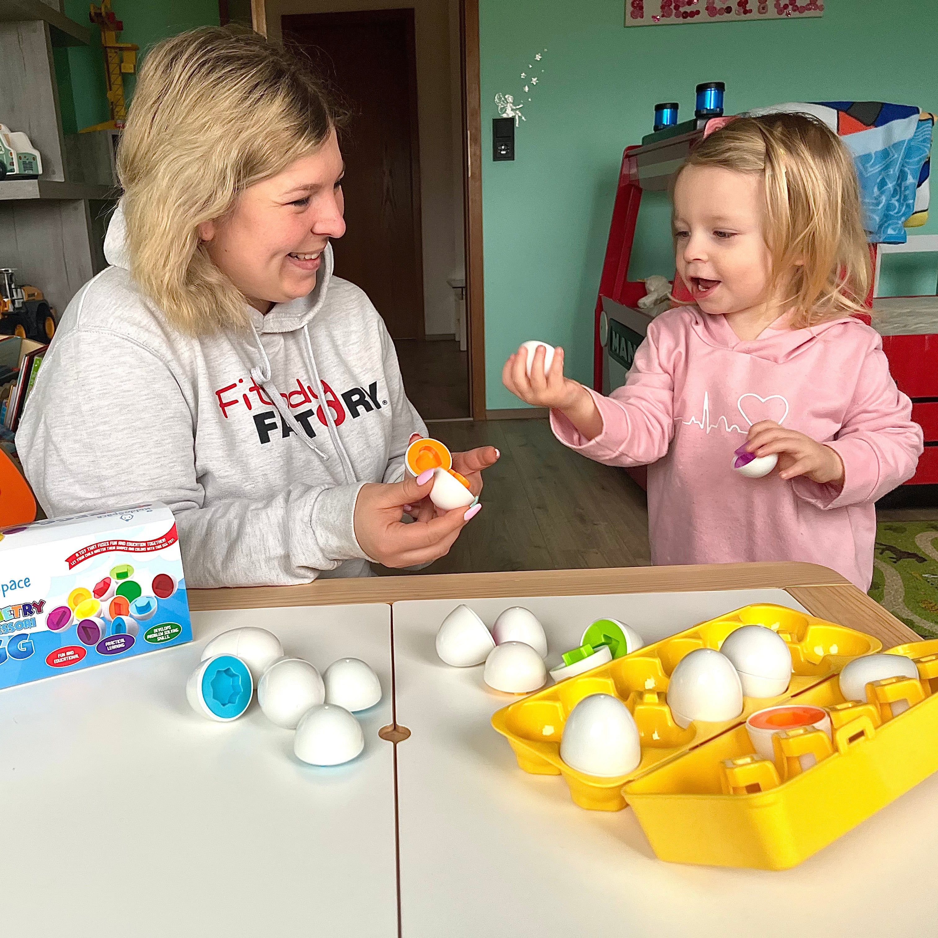 Montessori Geometric Eggs