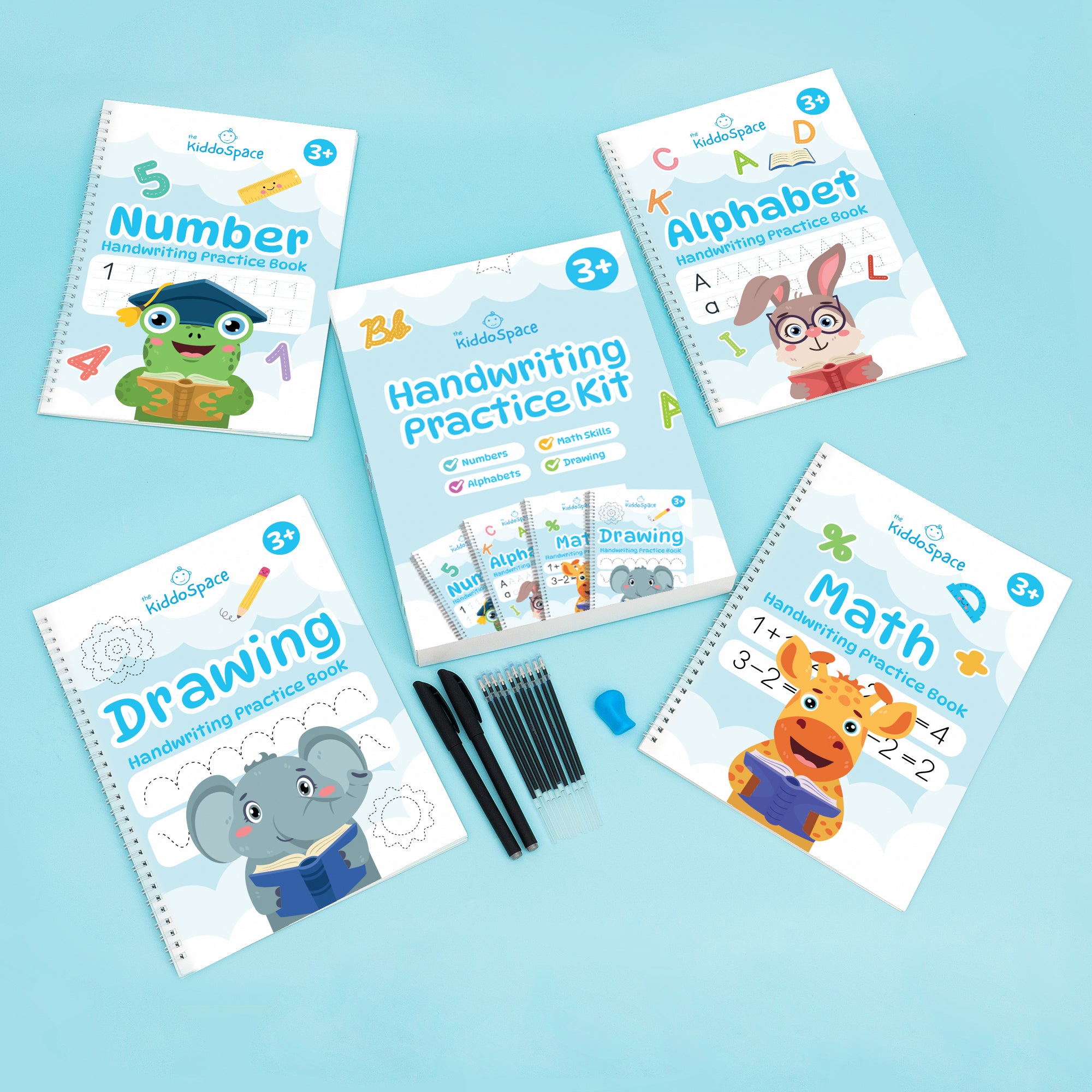 KiddoSpace Handwriting Practice Kit