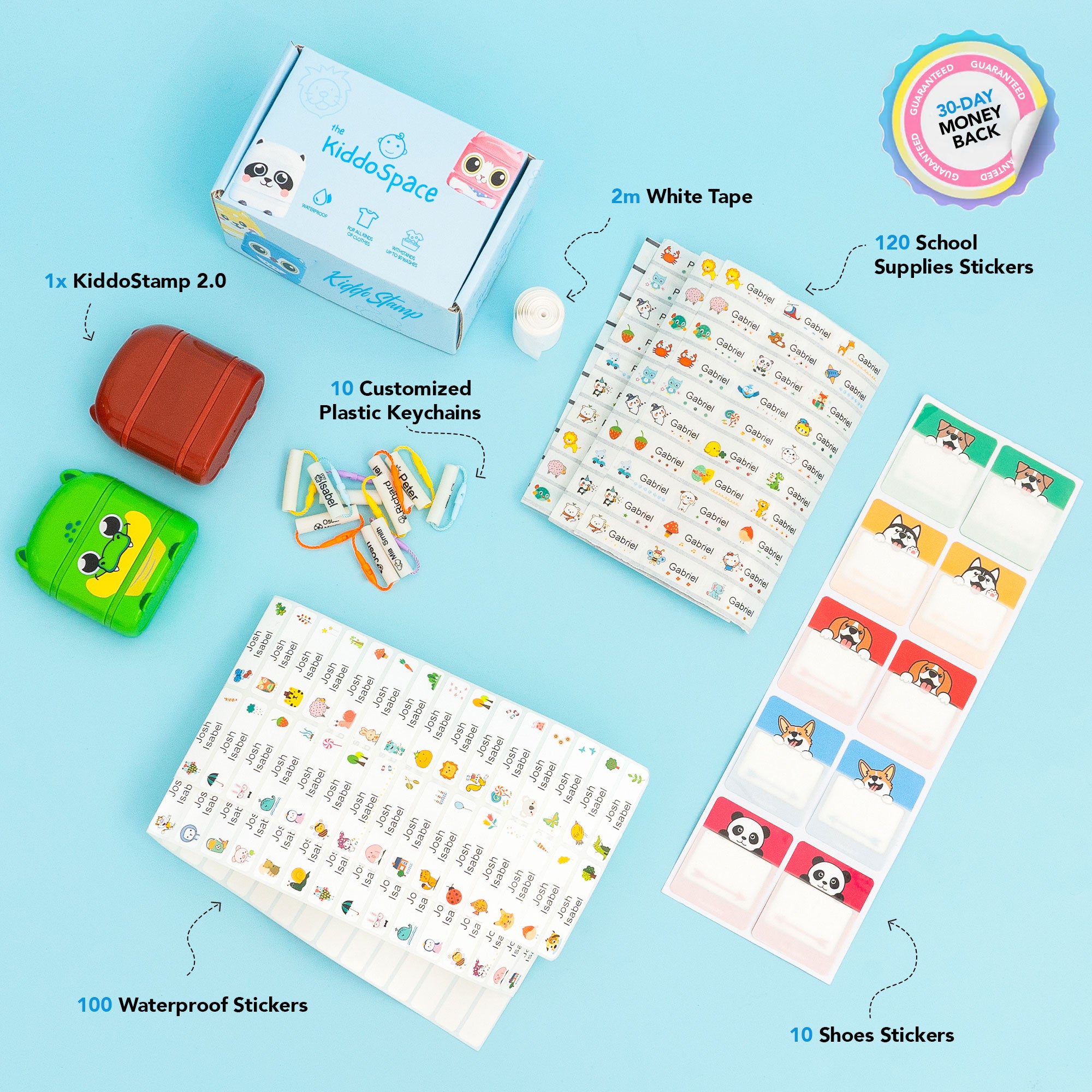 KiddoStamp 2.0 - Ultimate Labeling Kit