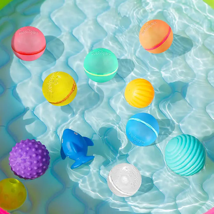 KiddoSpace Glow-In-The-Dark Reusable Water Balloons