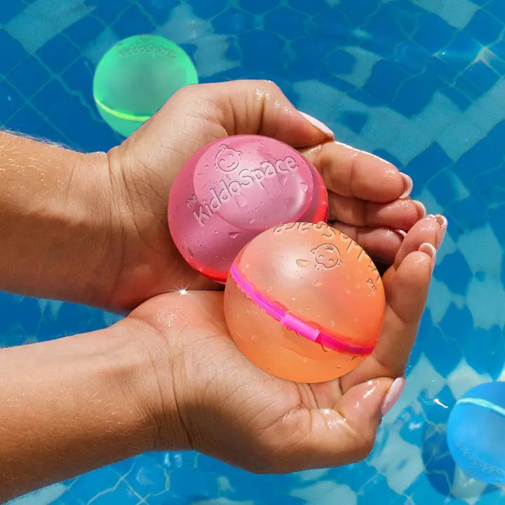 KiddoSpace Glow-In-The-Dark Reusable Water Balloons