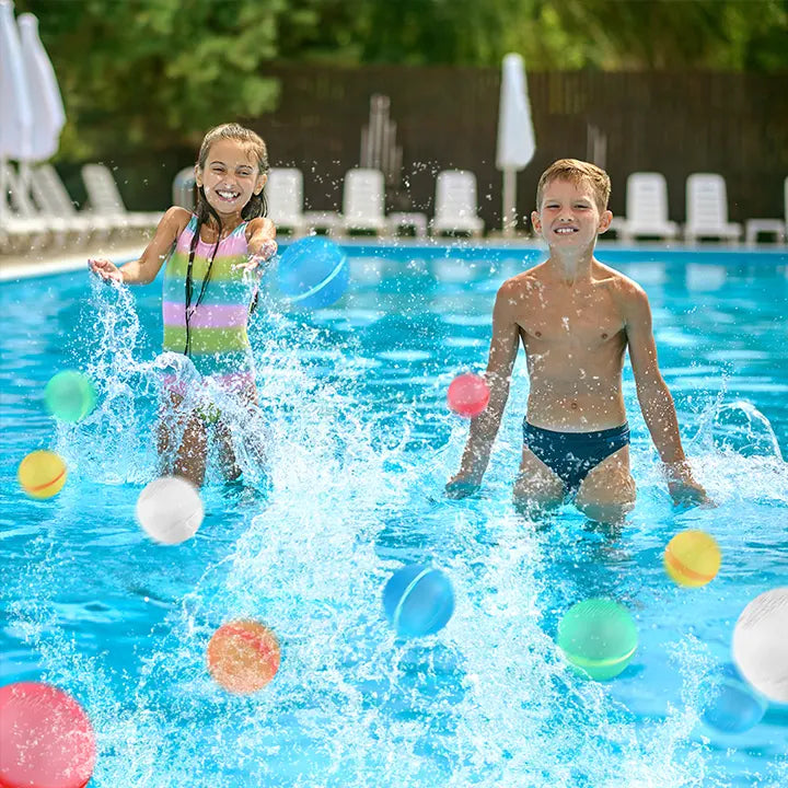 KiddoSpace Glow-In-The-Dark Reusable Water Balloons