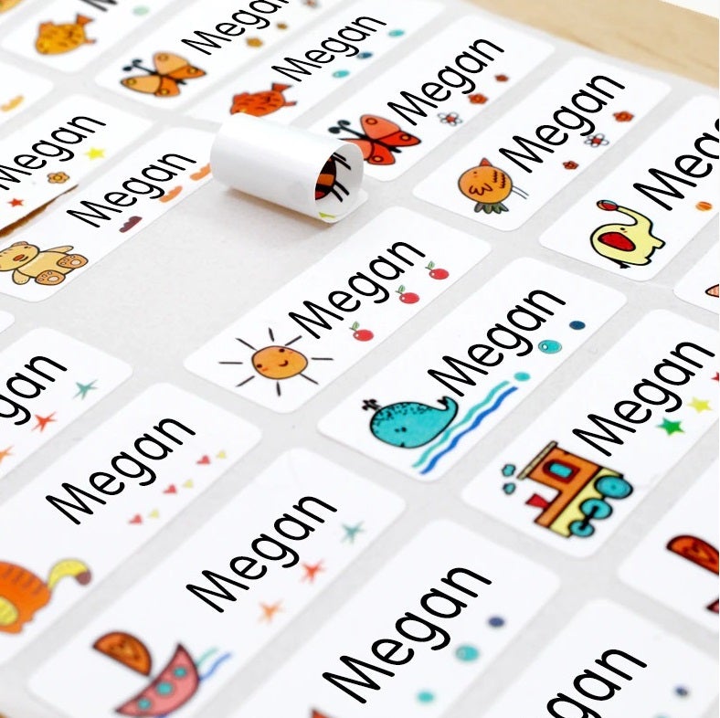 KiddoStamp™ - Customizable name stickers