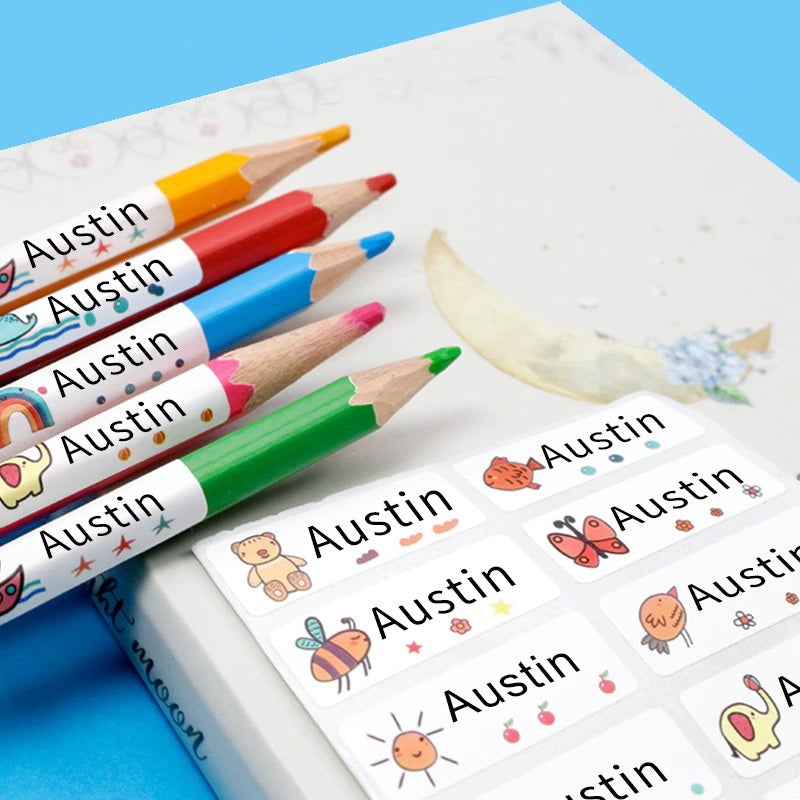 KiddoStamp™ - Customizable name stickers